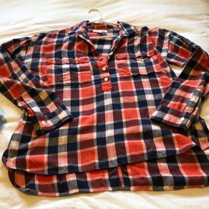 Gently worn flannel